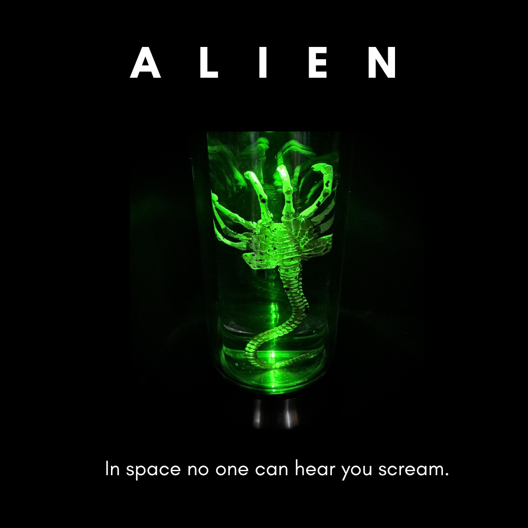 19cm Alien & Face Hugger Specimen Jar